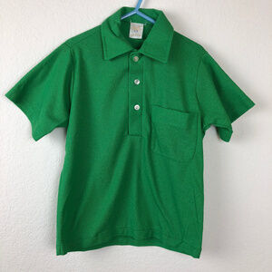 Club Boys Polo, Green 6-8